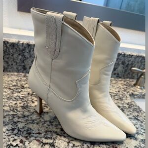 (New)Sam Edelman Moe Leather Ankle Boots